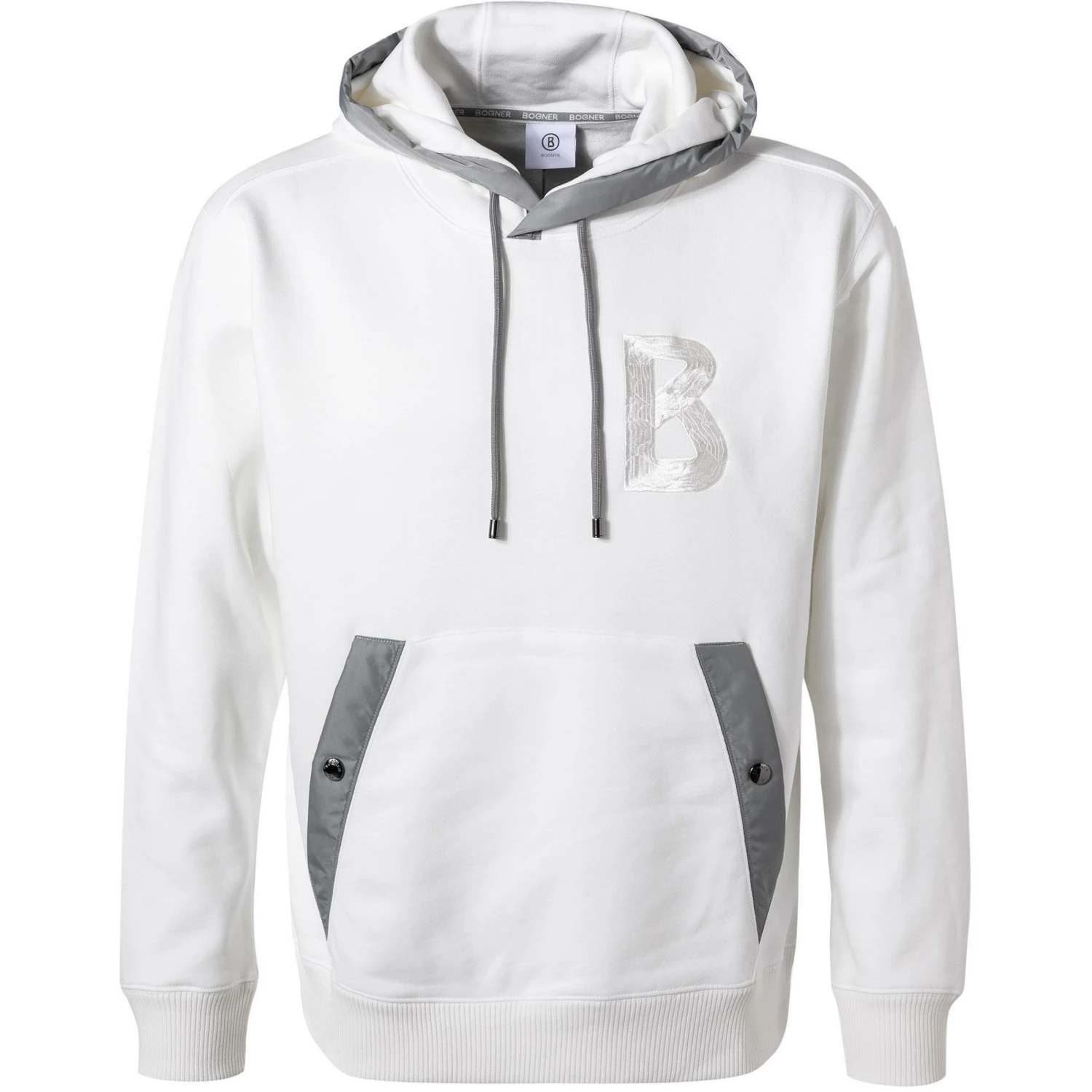 BOGNER Hoodie Yorik 8800/6441/753 Baumwolle, Weiß 2 BOGNER Hoodie Yorik 8800/6441/753 Baumwolle, Weiß