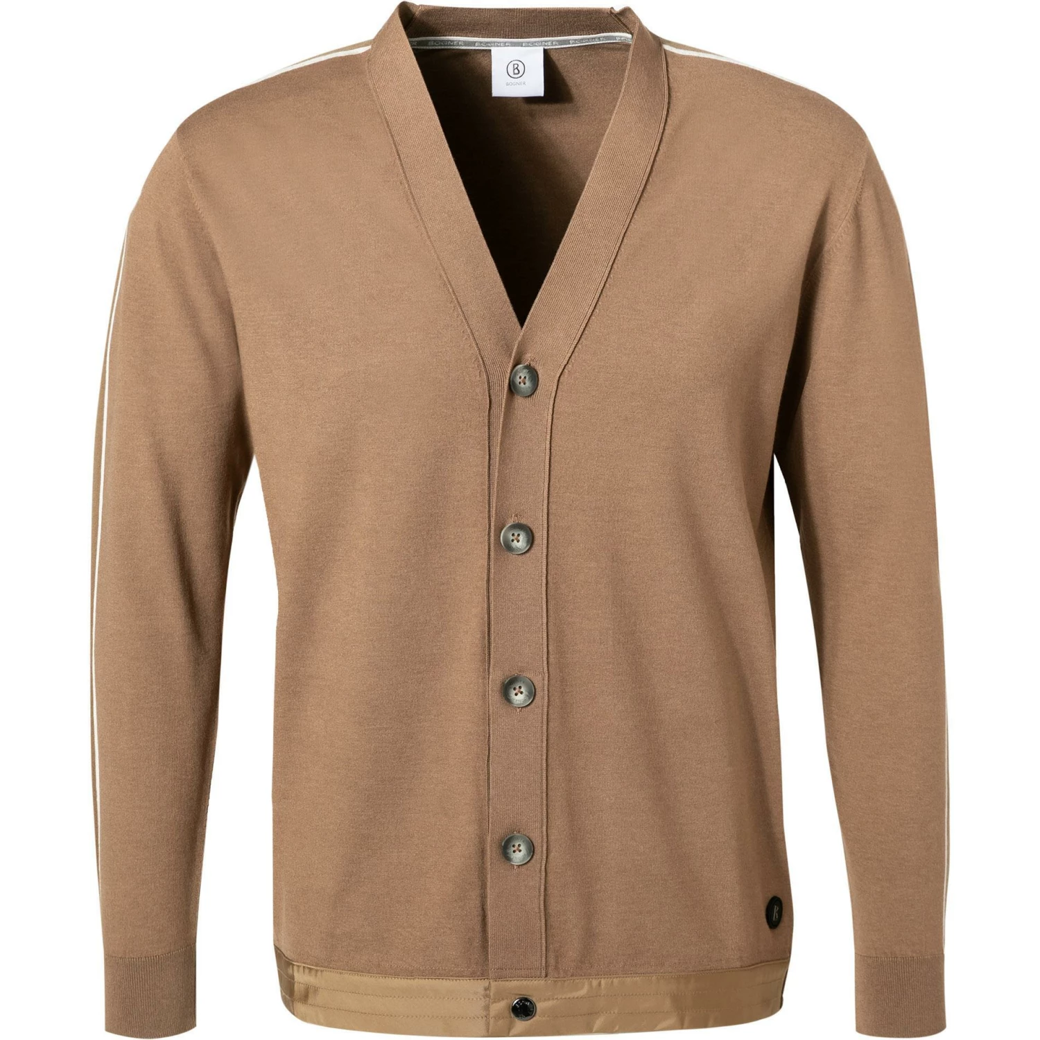 BOGNER Cardigan Malik 8853/3802/794 Mikrofaser, Braun 3 BOGNER Cardigan Malik 8853/3802/794 Mikrofaser, Braun