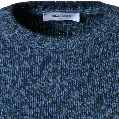 Gran Sasso Pullover 10158/25701/817 Schurwolle, Dunkelblau meliert, Dunkelblau 5 Gran Sasso Pullover 10158/25701/817 Schurwolle, Dunkelblau meliert, Dunkelblau – Bild 3