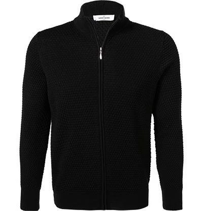 Gran Sasso Cardigan 57178/14222/099 Schurwolle, Schwarz 4 Gran Sasso Cardigan 57178/14222/099 Schurwolle, Schwarz – Bild 2