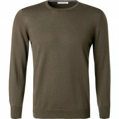 Gran Sasso Pullover 55167/14290/488 Merinowolle extrafein, Olivgrün