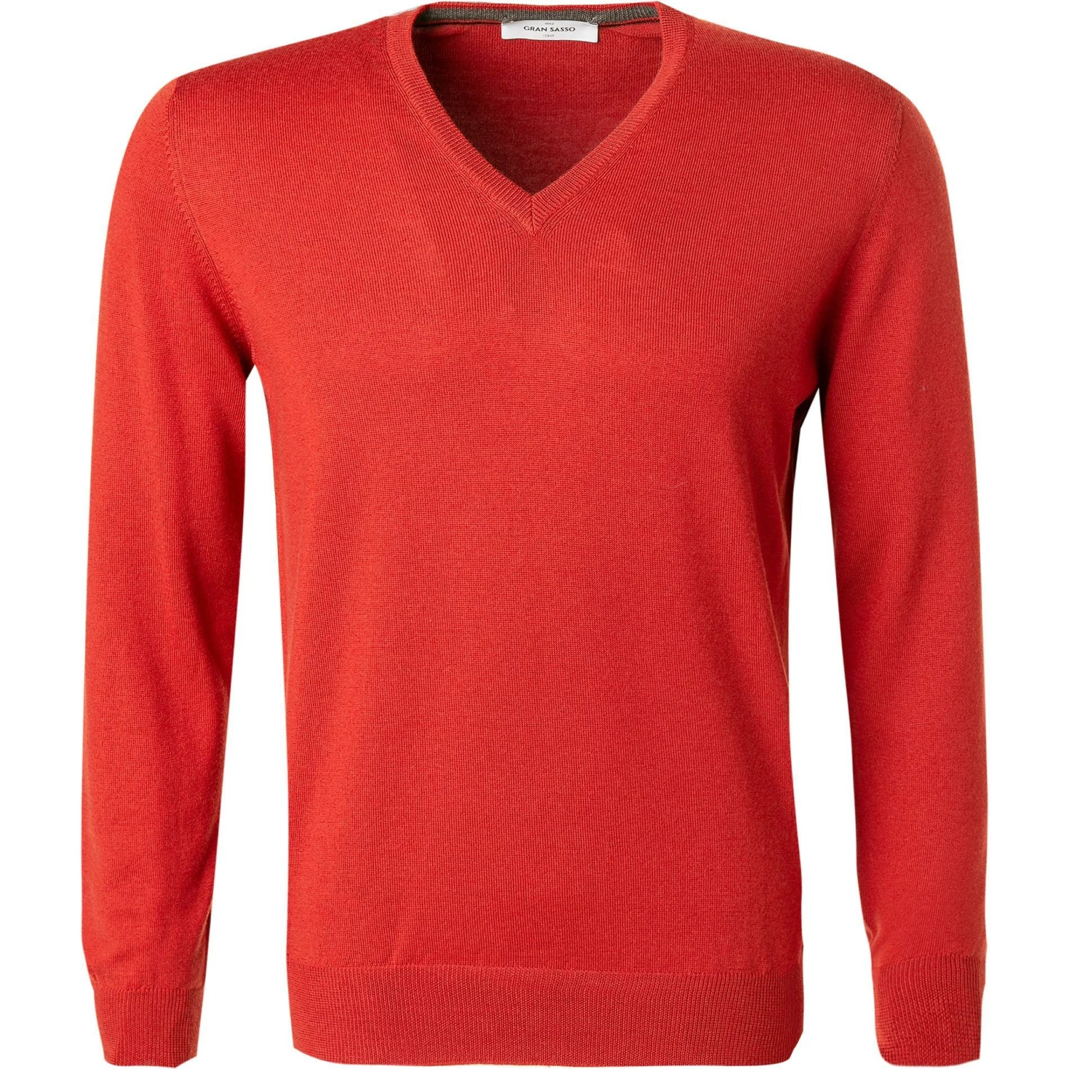Gran Sasso V-Pullover 55115/14290/255 Schurwolle, Rot 3 Gran Sasso V-Pullover 55115/14290/255 Schurwolle, Rot