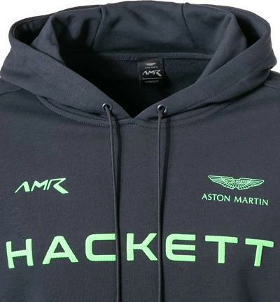 HACKETT Hoodie HM580906/595 ASTON MARTIN, Baumwolle, Navy 5 HACKETT Hoodie HM580906/595 ASTON MARTIN, Baumwolle, Navy – Bild 3