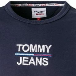 TOMMY JEANS Sweatshirt DM0DM10910/C87 Bio Baumwolle, Marineblau, Marine 8 TOMMY JEANS Sweatshirt DM0DM10910/C87 Bio Baumwolle, Marineblau, Marine -striangebote 371658 norm2