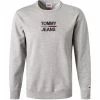 TOMMY JEANS Sweatshirt DM0DM10910/P01 Bio Baumwolle, Hellgrau meliert, Hellgrau 2 TOMMY JEANS Sweatshirt DM0DM10910/P01 Bio Baumwolle, Hellgrau meliert, Hellgrau -striangebote 371659 master