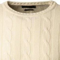 DANIELE FIESOLI Pullover 0075/100 Merinowolle extrafein, Ecru -striangebote 371715 norm2
