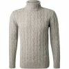 DANIELE FIESOLI Pullover 0076/11 Rollkragenpullover, Merinowolle extrafein, Aschgrau meliert, Aschgrau -striangebote 371716 master