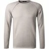 DANIELE FIESOLI Pullover 0011/16 Merinowolle extrafein, Hellgrau meliert, Hellgrau -striangebote 371717 master