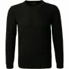 DANIELE FIESOLI Pullover 0121/13 Merinowolle extrafein, Schwarz -striangebote 371720 master