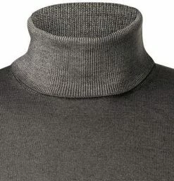 DANIELE FIESOLI Pullover 0005/11 Rollkragenpullover, Merinowolle extrafein, Anthrazit meliert, Anthrazit -striangebote 371722 norm2