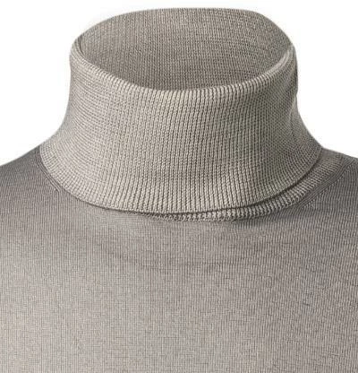 DANIELE FIESOLI Pullover 0005/16 Rollkragenpullover, Merinowolle extrafein, Hellgrau meliert, Hellgrau 5 DANIELE FIESOLI Pullover 0005/16 Rollkragenpullover, Merinowolle extrafein, Hellgrau meliert, Hellgrau – Bild 3