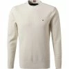 Tommy Hilfiger Pullover MW0MW18595/YBI Bio Baumwolle, Wollweiß -striangebote 371790 master