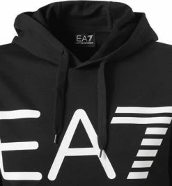 EA7 Sweatshirt 6KPM69/PJBWZ/1200 Hoodie, Baumwolle, Schwarz -striangebote 371816 norm2
