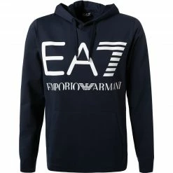 EA7 Sweatshirt 6KPM69/PJBWZ/1554 Hoodie, Baumwolle, Navy