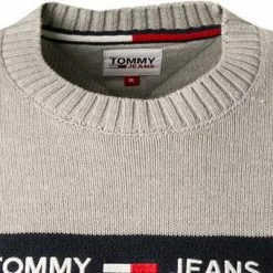 TOMMY JEANS Pullover DM0DM10922/YBR Baumwolle, Blau-weiß, Weiß-blau -striangebote 371875 norm2