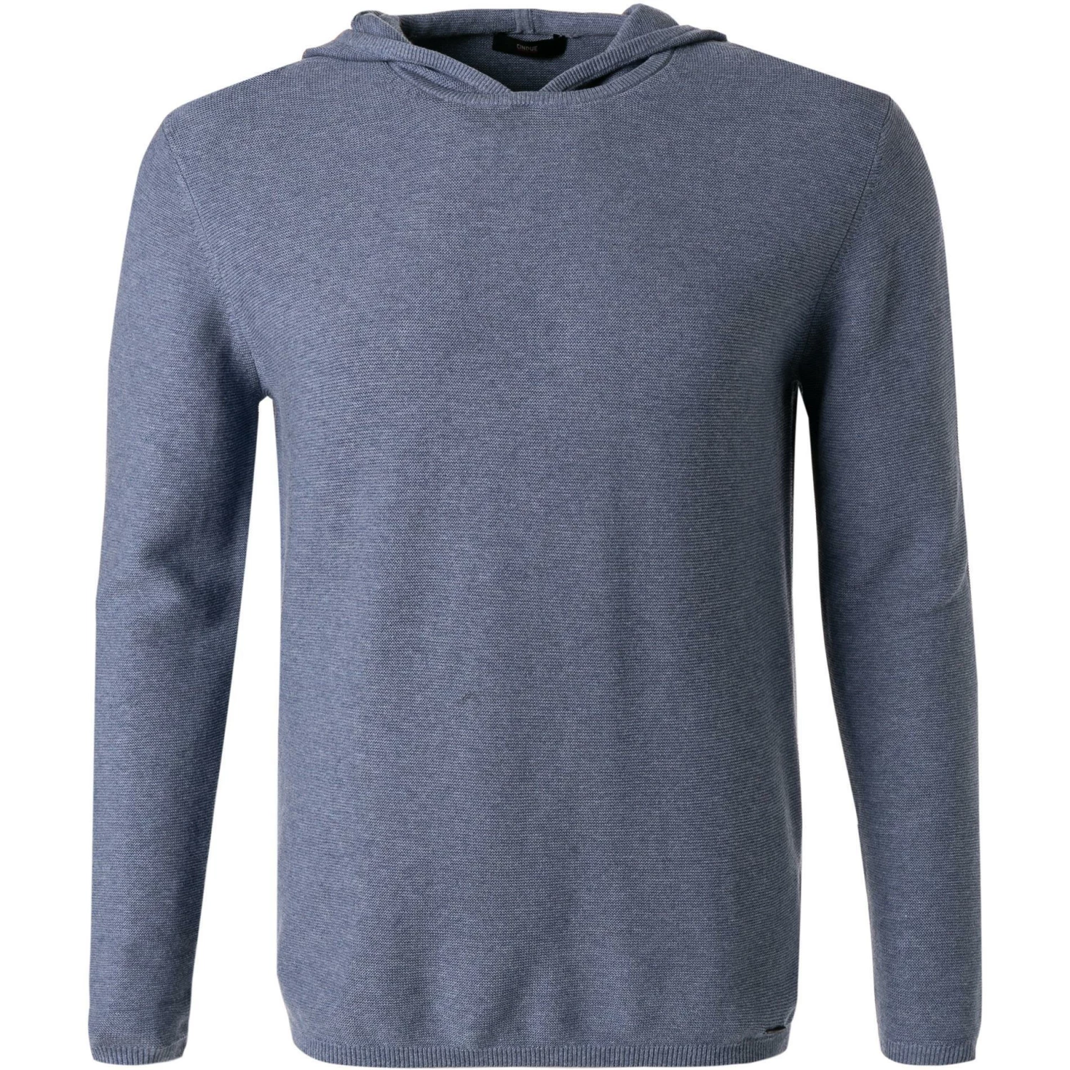 CINQUE Pullover Ciole 6007-7502/64 Kapuzenpullover, Baumwolle, Blau meliert, Blau 3 CINQUE Pullover Ciole 6007-7502/64 Kapuzenpullover, Baumwolle, Blau meliert, Blau