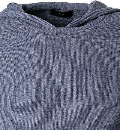 CINQUE Pullover Ciole 6007-7502/64 Kapuzenpullover, Baumwolle, Blau meliert, Blau 5 CINQUE Pullover Ciole 6007-7502/64 Kapuzenpullover, Baumwolle, Blau meliert, Blau – Bild 3