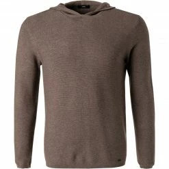 CINQUE Pullover Ciole 6007-7502/25 Kapuzenpullover, Baumwolle, Braun meliert, Braun