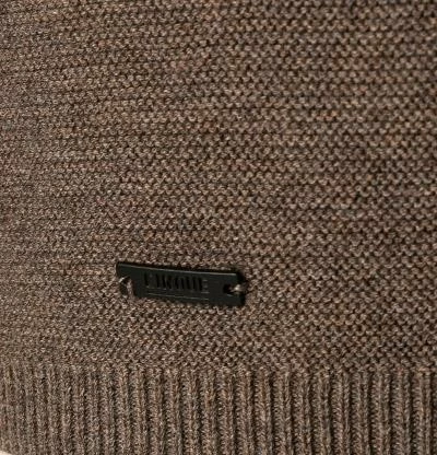 CINQUE Pullover Ciole 6007-7502/25 Kapuzenpullover, Baumwolle, Braun meliert, Braun 6 CINQUE Pullover Ciole 6007-7502/25 Kapuzenpullover, Baumwolle, Braun meliert, Braun – Bild 4