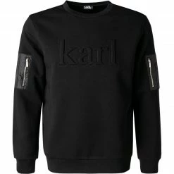 KARL LAGERFELD Sweatshirt 705000/0/512913/990 Baumwolle, Schwarz