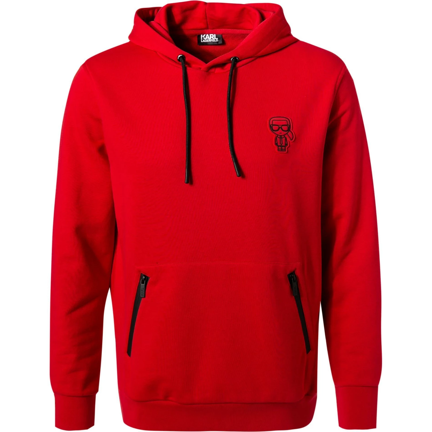 KARL LAGERFELD Hoody 705074/0/512900/320 Hoodie, Baumwolle, Dunkelrot 3 KARL LAGERFELD Hoody 705074/0/512900/320 Hoodie, Baumwolle, Dunkelrot