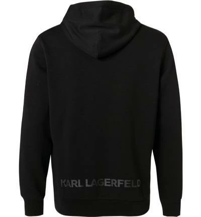 KARL LAGERFELD Hoody 705074/0/512900/990 Hoodie, Baumwolle, Schwarz 5 KARL LAGERFELD Hoody 705074/0/512900/990 Hoodie, Baumwolle, Schwarz – Bild 3