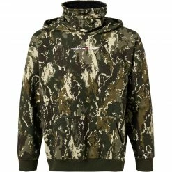 TOMMY JEANS Pullover DM0DM10913/0H7 Hoodie, Bio Baumwolle, Camouflage, Dunkelgrün