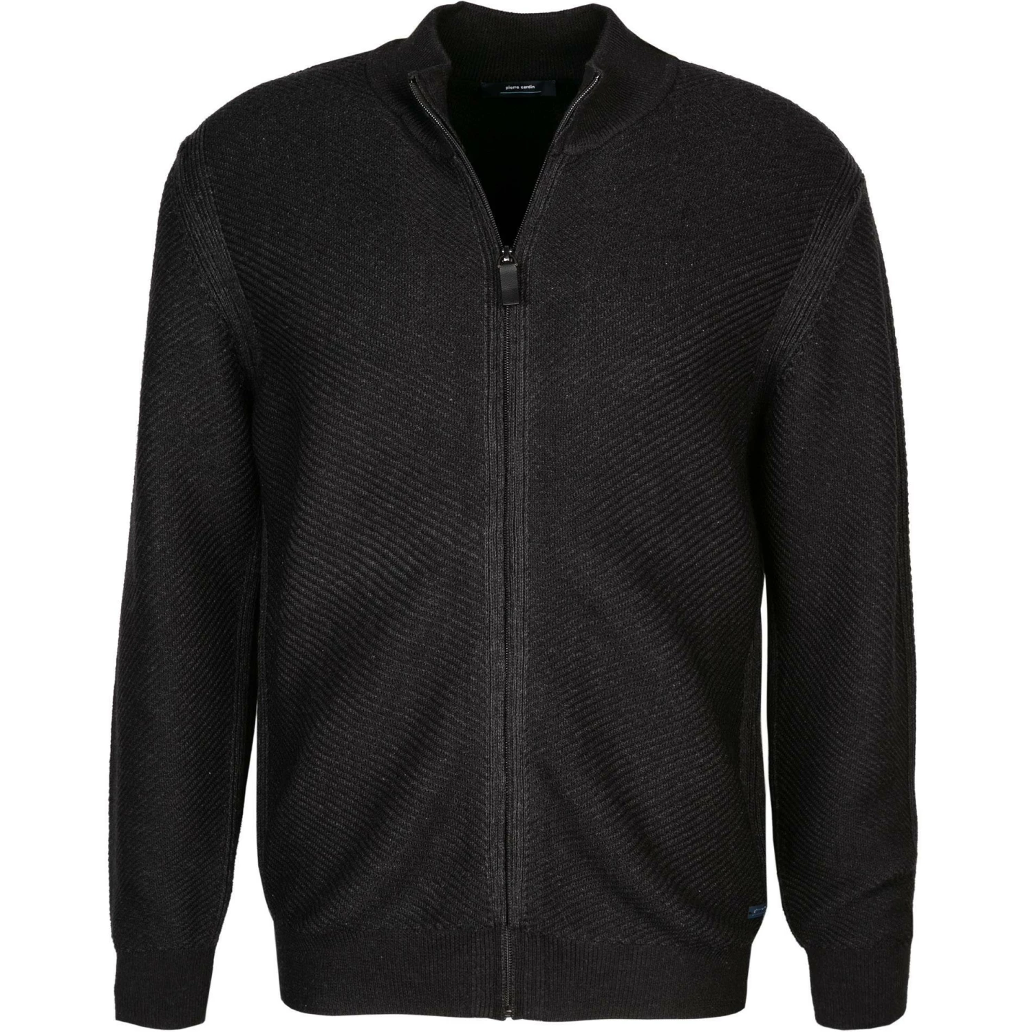 Pierre Cardin Strickjacke 55449/000/12545/2000 Schurwolle-Baumwolle, Schwarz 3 Pierre Cardin Strickjacke 55449/000/12545/2000 Schurwolle-Baumwolle, Schwarz