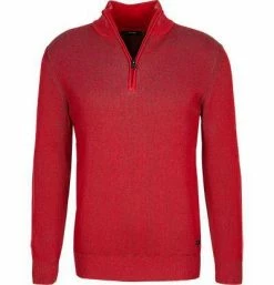 Pierre Cardin Troyer 55322/000/12549/5056 Baumwolle, Dunkelrot meliert, Dunkelrot -striangebote 372253 norm