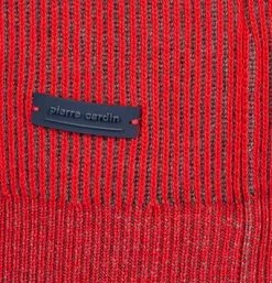 Pierre Cardin Troyer 55322/000/12549/5056 Baumwolle, Dunkelrot meliert, Dunkelrot -striangebote 372253 norm3