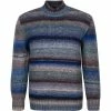 Pierre Cardin Pullover 55702/000/12565/3000 Stehkragenpullover, Schurwolle, Blau gestreift, Marine -striangebote 372256 master