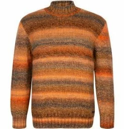 Pierre Cardin Pullover 55702/000/12565/4680 Stehkragenpullover, Schurwolle, Orange-braun gestreift, Dunkelorange-braun 7 Pierre Cardin Pullover 55702/000/12565/4680 Stehkragenpullover, Schurwolle, Orange-braun gestreift, Dunkelorange-braun -striangebote 372258 norm