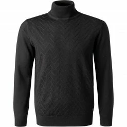 Pierre Cardin Pullover 55413/000/12542/2000 Rollkragenpullover, Schurwolle, Schwarz