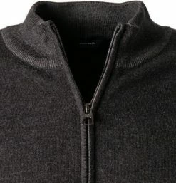 Pierre Cardin Strickjacke 55309/000/12548/2100 Baumwolle, Anthrazit -striangebote 372313 norm2