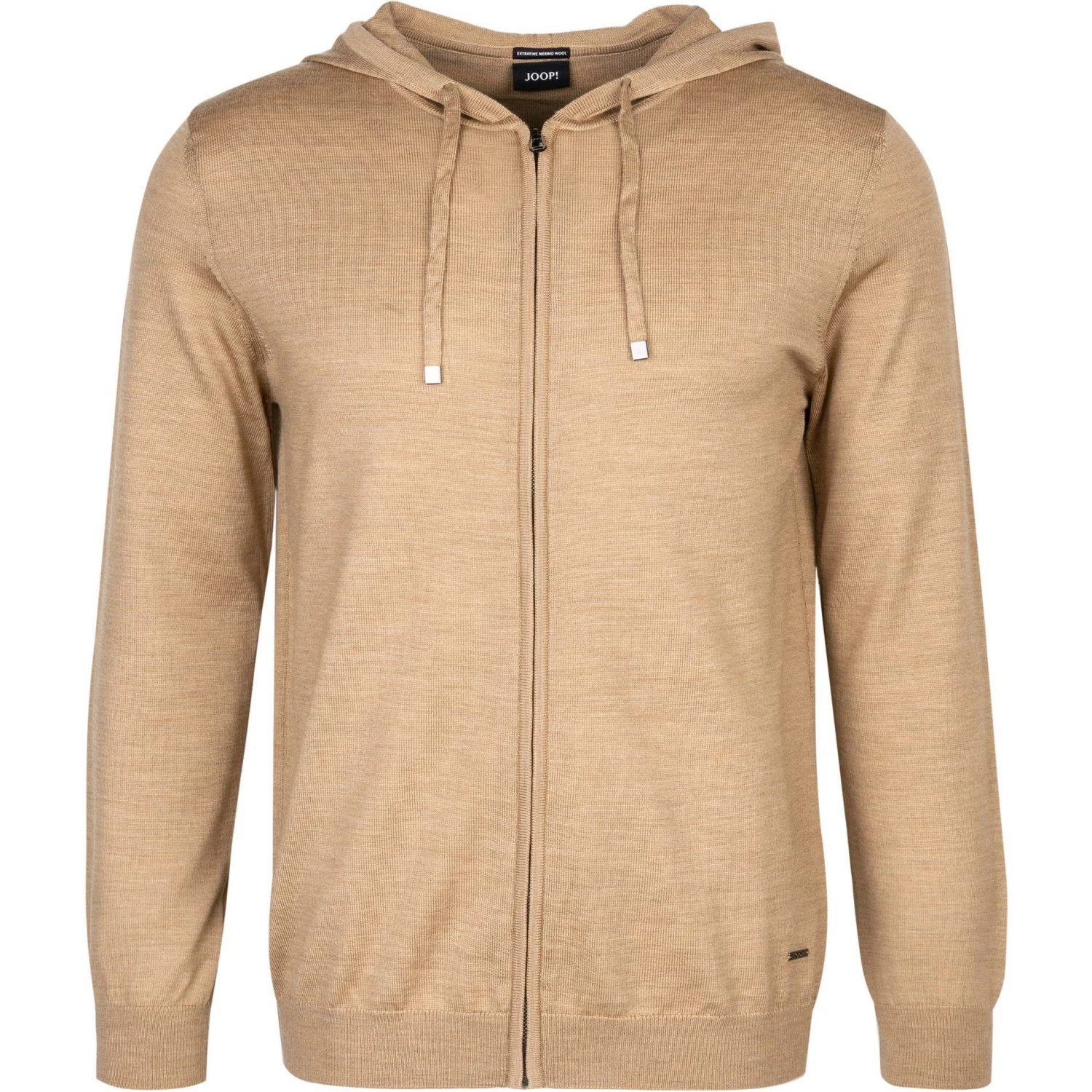 JOOP! Strickjacke Daniele 30027916/230 Kapuzenjacke, Merinowolle, Hellbraun 3 JOOP! Strickjacke Daniele 30027916/230 Kapuzenjacke, Merinowolle, Hellbraun