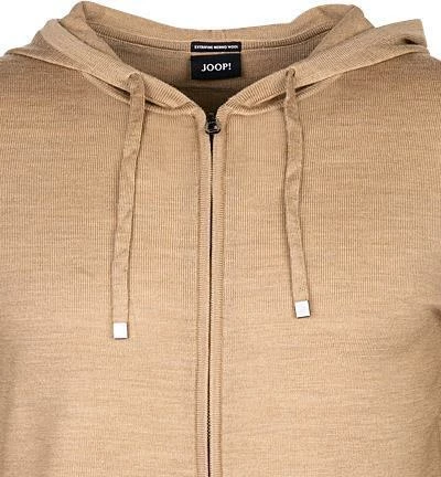 JOOP! Strickjacke Daniele 30027916/230 Kapuzenjacke, Merinowolle, Hellbraun 5 JOOP! Strickjacke Daniele 30027916/230 Kapuzenjacke, Merinowolle, Hellbraun – Bild 3
