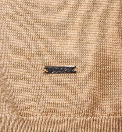 JOOP! Strickjacke Daniele 30027916/230 Kapuzenjacke, Merinowolle, Hellbraun 6 JOOP! Strickjacke Daniele 30027916/230 Kapuzenjacke, Merinowolle, Hellbraun – Bild 4