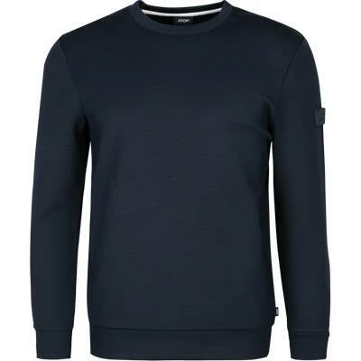 JOOP! Sweatshirt Steve 30027717/405 Mikrofaser, Dunkelblau 4 JOOP! Sweatshirt Steve 30027717/405 Mikrofaser, Dunkelblau – Bild 2