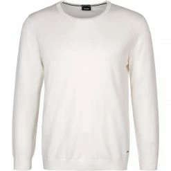 JOOP! Pullover Denny 30027908/103 Merinowolle extrafein, Weiß