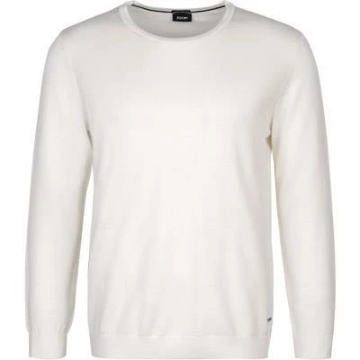 JOOP! Pullover Denny 30027908/103 Merinowolle extrafein, Weiß 4 JOOP! Pullover Denny 30027908/103 Merinowolle extrafein, Weiß – Bild 2
