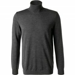 JOOP! Pullover Donte 30027910/029 Rollkragenpullover, Merinowolle extrafein, Dunkelgrau meliert, Dunkelgrau