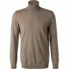 JOOP! Pullover Donte 30027910/259 Rollkragenpullover, Merinowolle extrafein, Hellbraun
