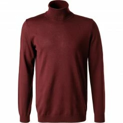 JOOP! Pullover Donte 30027910/507 Rollkragenpullover, Merinowolle extrafein, Dunkelrot