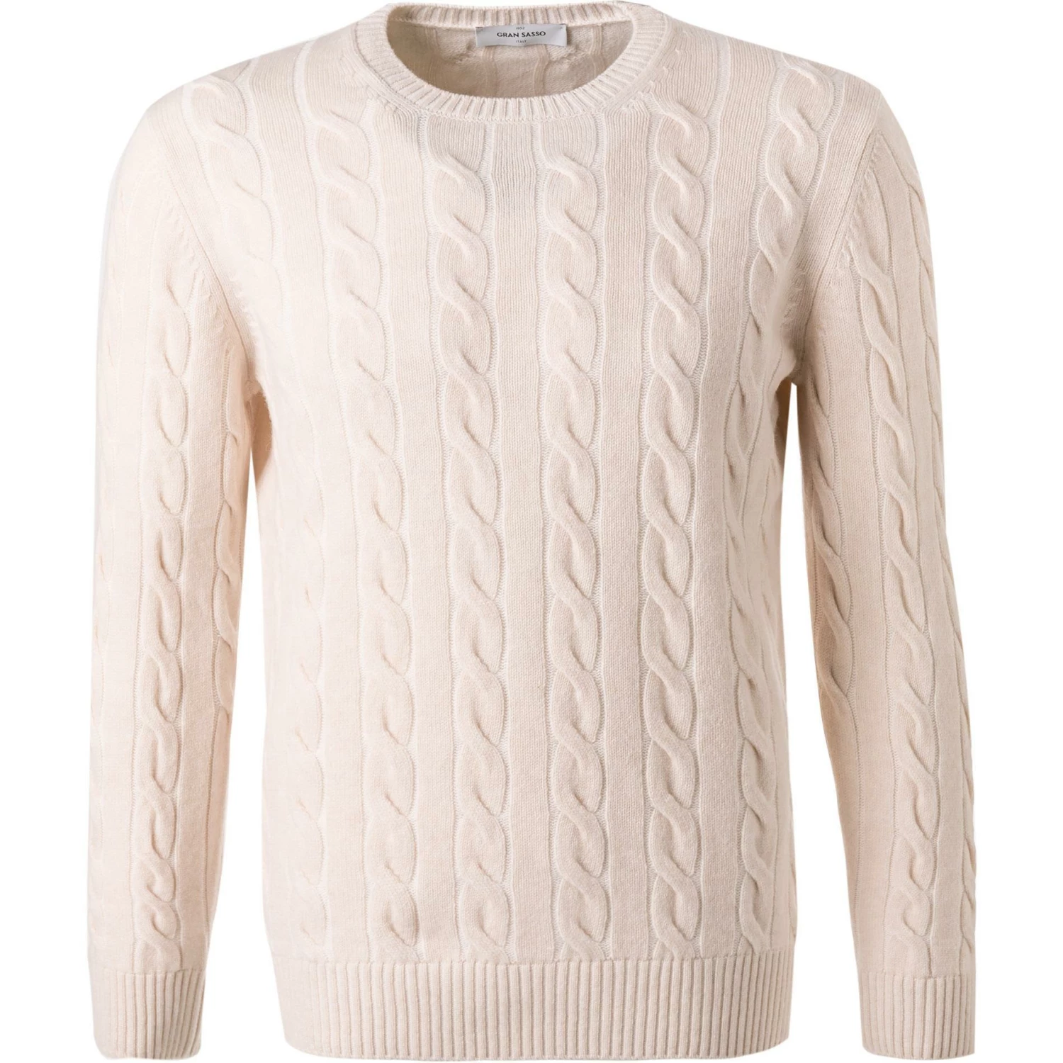 Gran Sasso Pullover 23120/19654/113 Schurwolle-Kaschmir, Hellbeige 3 Gran Sasso Pullover 23120/19654/113 Schurwolle-Kaschmir, Hellbeige