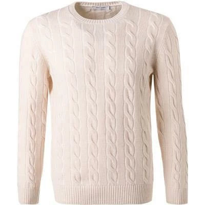 Gran Sasso Pullover 23120/19654/113 Schurwolle-Kaschmir, Hellbeige 4 Gran Sasso Pullover 23120/19654/113 Schurwolle-Kaschmir, Hellbeige – Bild 2