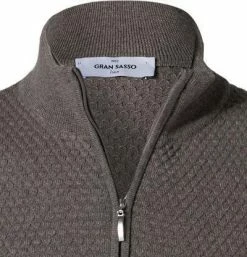 Gran Sasso Cardigan 57178/14222/140 Schurwolle, Haselnuss meliert, Haselnuss -striangebote 372501 norm2