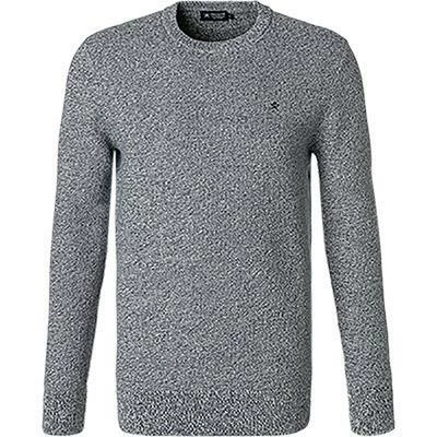 HACKETT Pullover HM702688/5AF Baumwolle, Blau meliert, Blau 4 HACKETT Pullover HM702688/5AF Baumwolle, Blau meliert, Blau – Bild 2