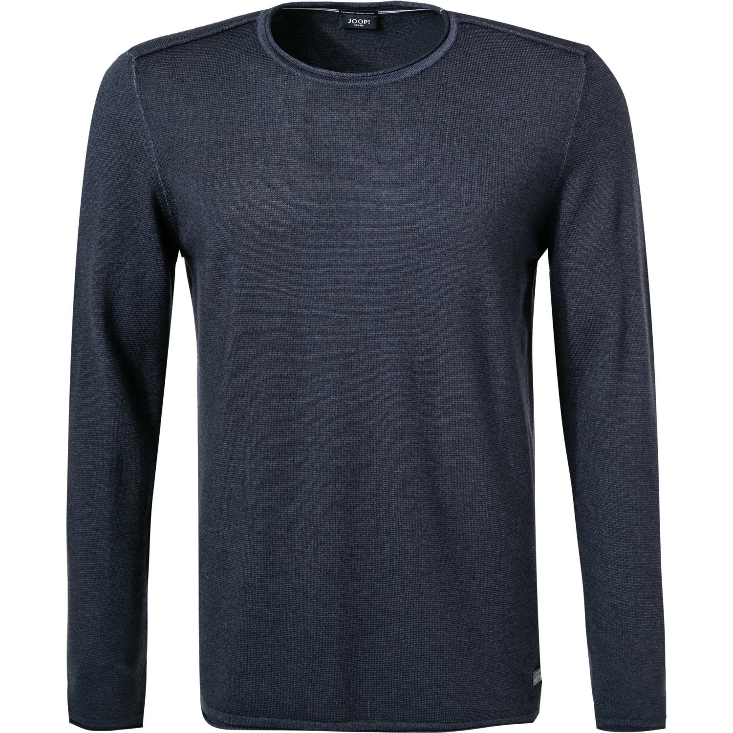 JOOP! Pullover Lelio 30028386/405 Modern Fit, Merinowolle extrafein, Dunkelblau meliert, Dunkelblau 3 JOOP! Pullover Lelio 30028386/405 Modern Fit, Merinowolle extrafein, Dunkelblau meliert, Dunkelblau