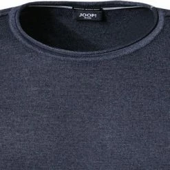 JOOP! Pullover Lelio 30028386/405 Modern Fit, Merinowolle extrafein, Dunkelblau meliert, Dunkelblau 9 JOOP! Pullover Lelio 30028386/405 Modern Fit, Merinowolle extrafein, Dunkelblau meliert, Dunkelblau -striangebote 372832 norm2