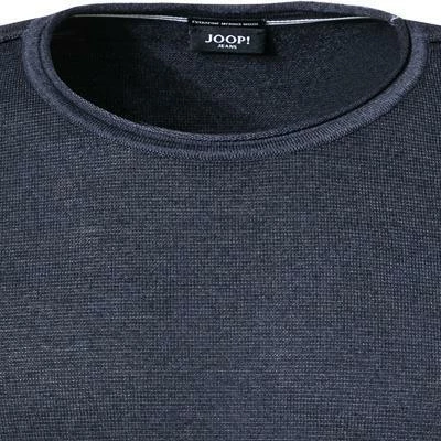 JOOP! Pullover Lelio 30028386/405 Modern Fit, Merinowolle extrafein, Dunkelblau meliert, Dunkelblau 5 JOOP! Pullover Lelio 30028386/405 Modern Fit, Merinowolle extrafein, Dunkelblau meliert, Dunkelblau – Bild 3